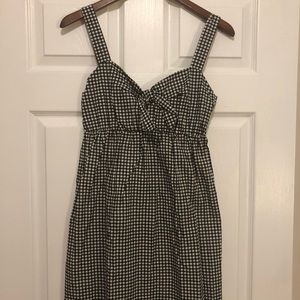 Eyeshadow checkered sundress